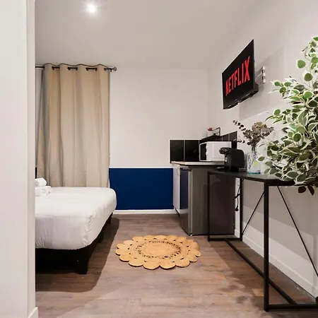 Apartamento Ng Prestige - Lille I Roubaix Jouffroy - Netflix - Wifi Exterior foto